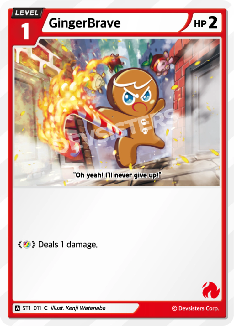 CookieRun TCG - GingerBrave [ST1-011 C]