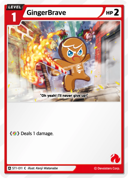 CookieRun TCG - GingerBrave [ST1-011 C]