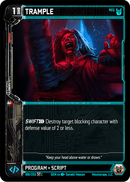 Neuroscape TCG - Trample GEN-188