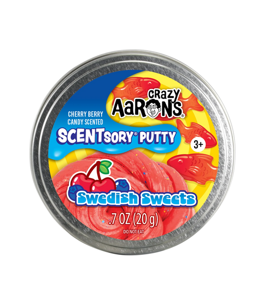 Crazy Aaron's: Swedish Sweets - 2.75" SCENTsory Putty Tin