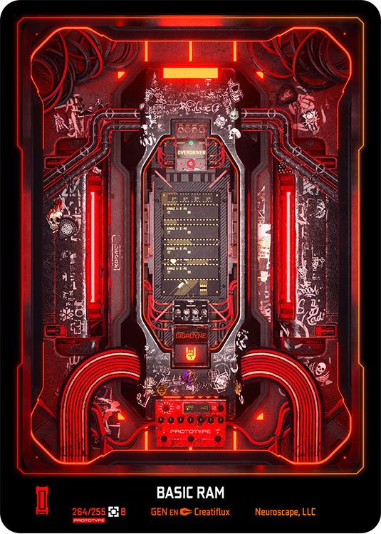 Neuroscape TCG - Basic Ram GEN-264 Foil