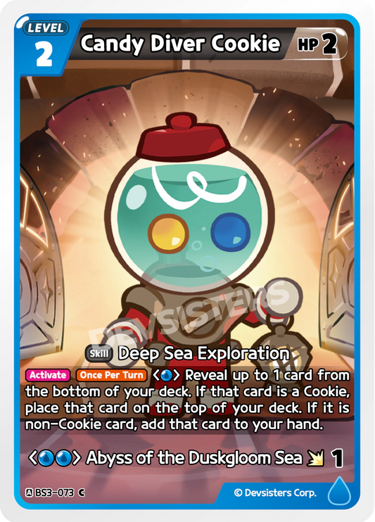 CookieRun TCG - Candy Diver Cookie [BS3-073 C]