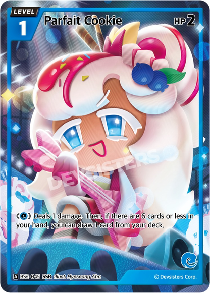CookieRun TCG - Parfait Cookie [BS2-045 SSR]