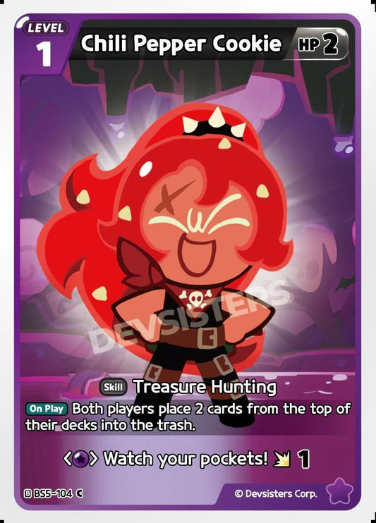 CookieRun TCG - Chili Pepper Cookie [BS5-104 C]