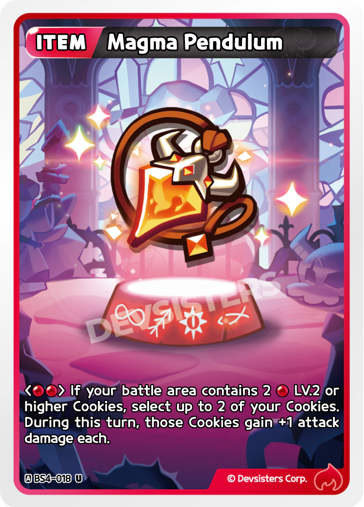 CookieRun TCG - Magma Pendulum [BS4-018 U]