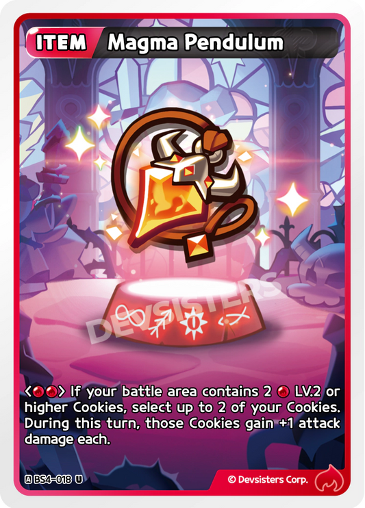 CookieRun TCG - Magma Pendulum [BS4-018 U]