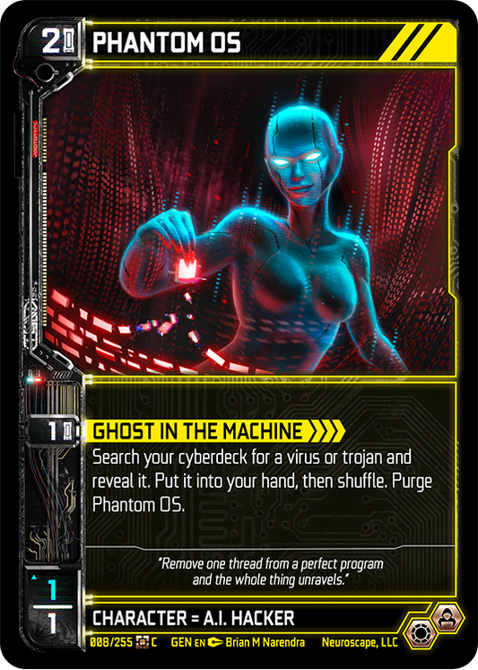 Neuroscape TCG - Phantom Os GEN-008