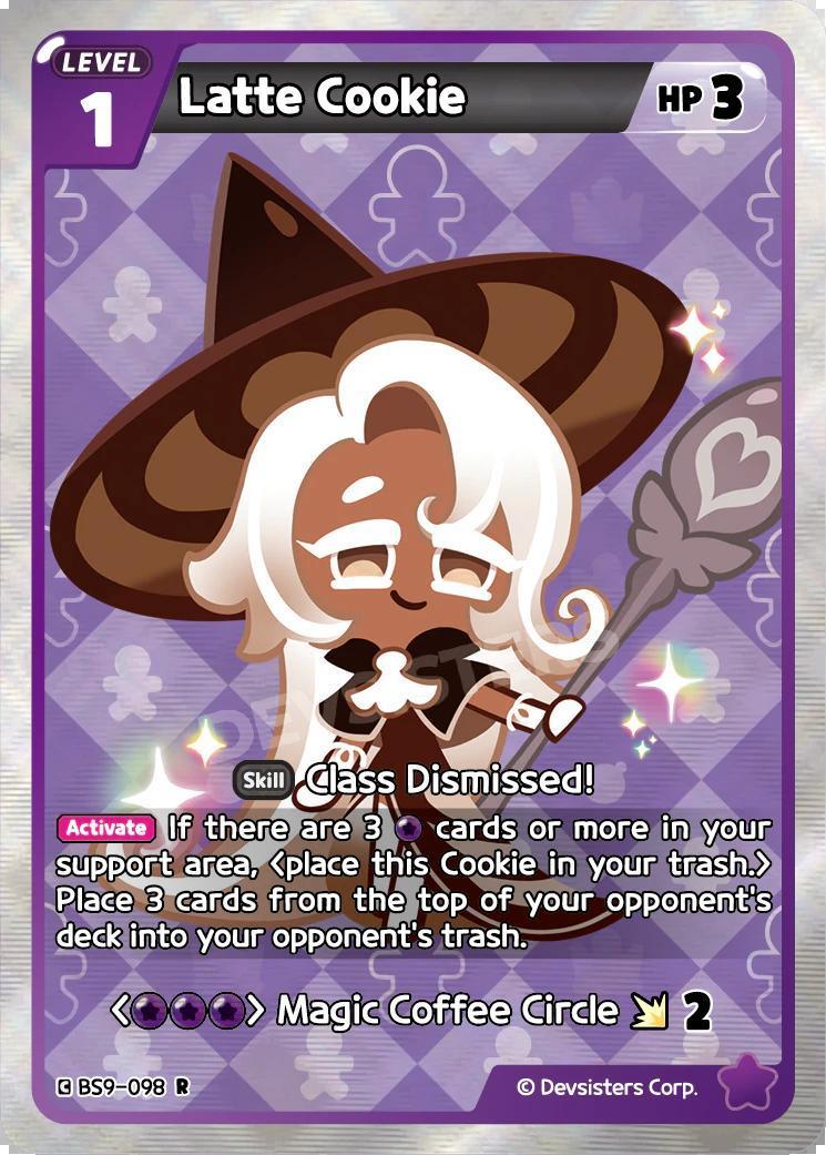 CookieRun TCG - Latte Cookie [BS9-098 R]