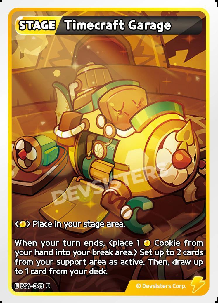 CookieRun TCG - Timecraft Garage [BS6-043 U]