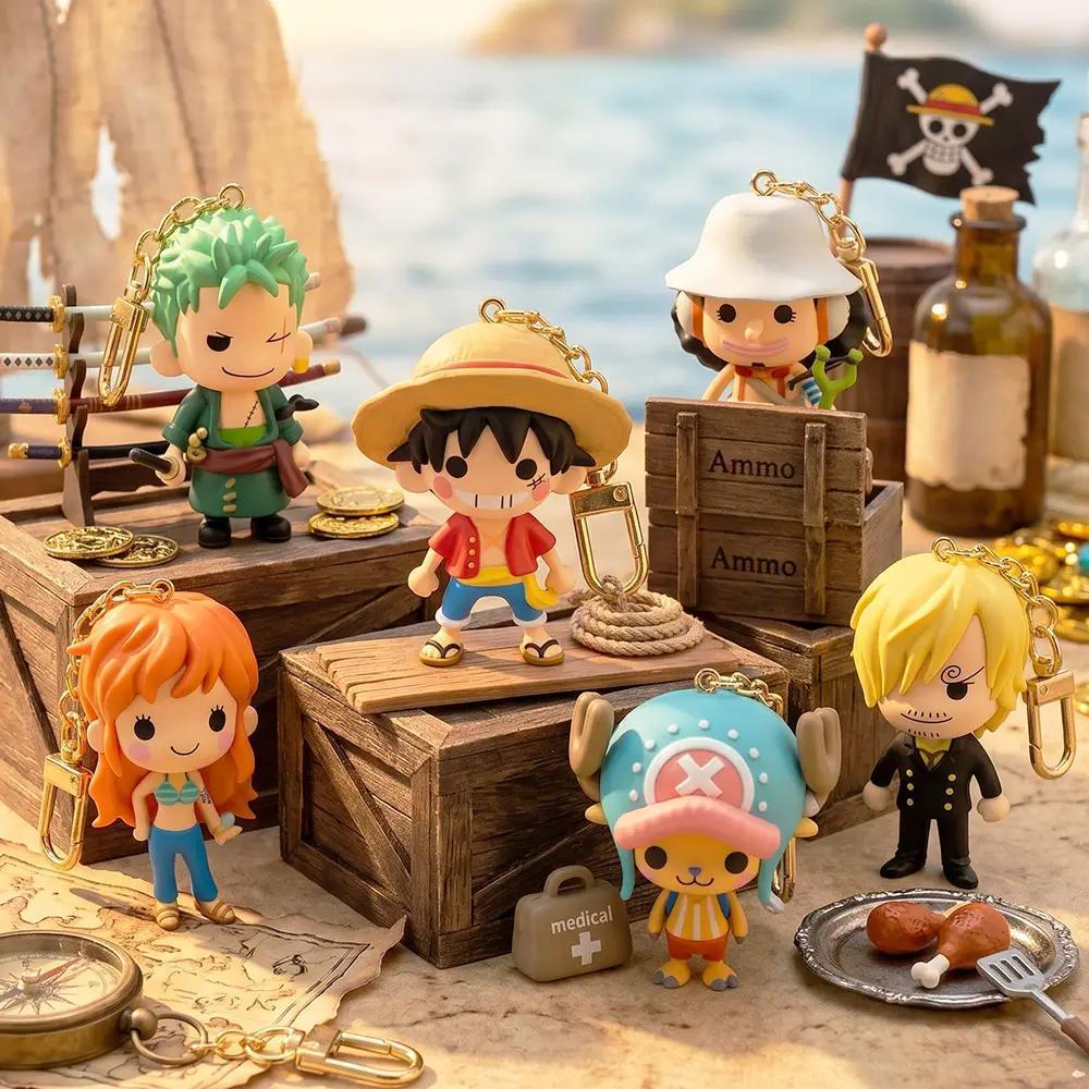 One Piece Figure Random Keyring Blind Box