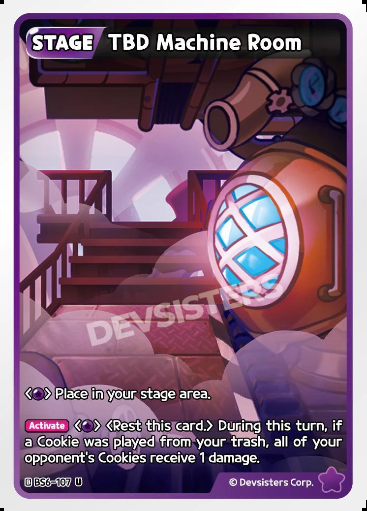 CookieRun TCG - TBD Machine Room [BS6-107 U]