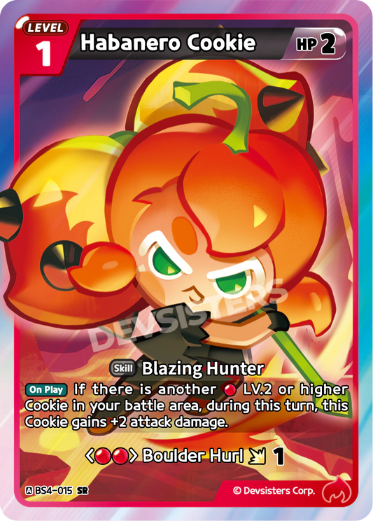 CookieRun TCG - Habanero Cookie [BS4-015 SR]