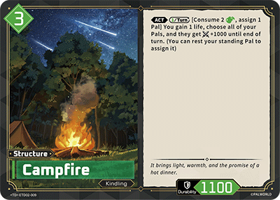 Palworld TCG - Campfire [ETD02-009TD]