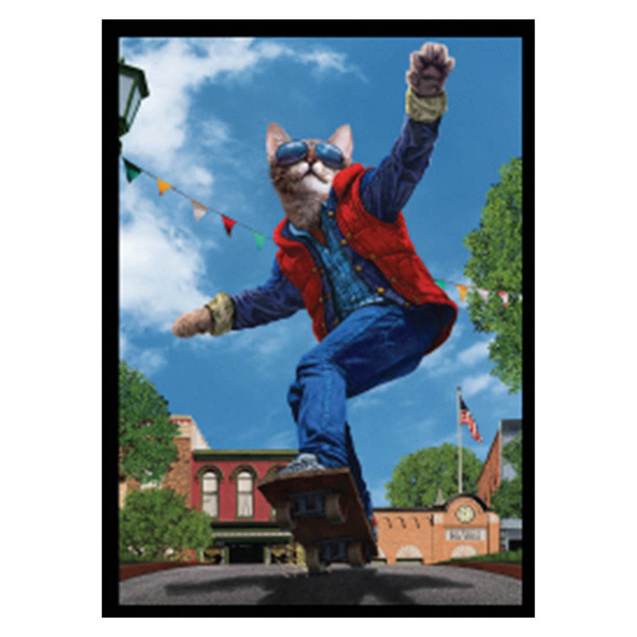 Deck Protector - Double Matte White Core: Movie Cats: Cat to the Future (50)