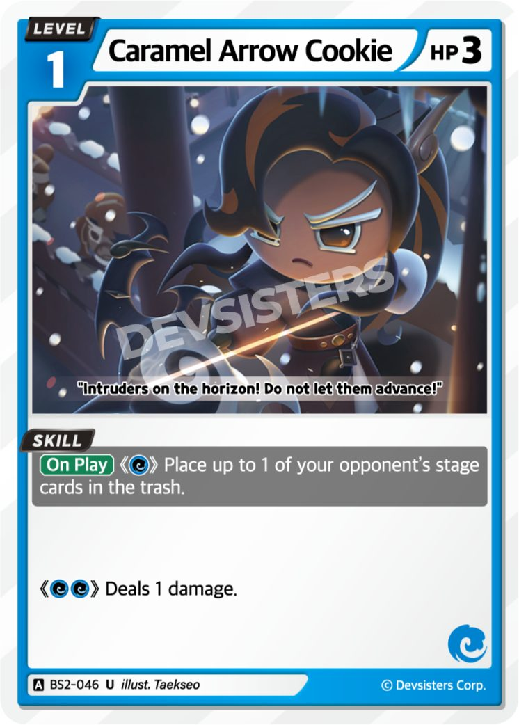 CookieRun TCG - Caramel Arrow Cookie [BS2-046 U]