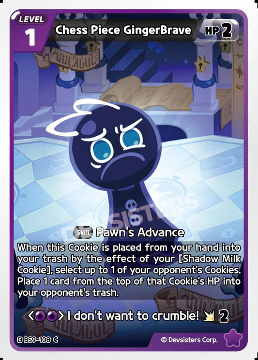 CookieRun TCG - Chess Piece GingerBrave [BS9-108 C]