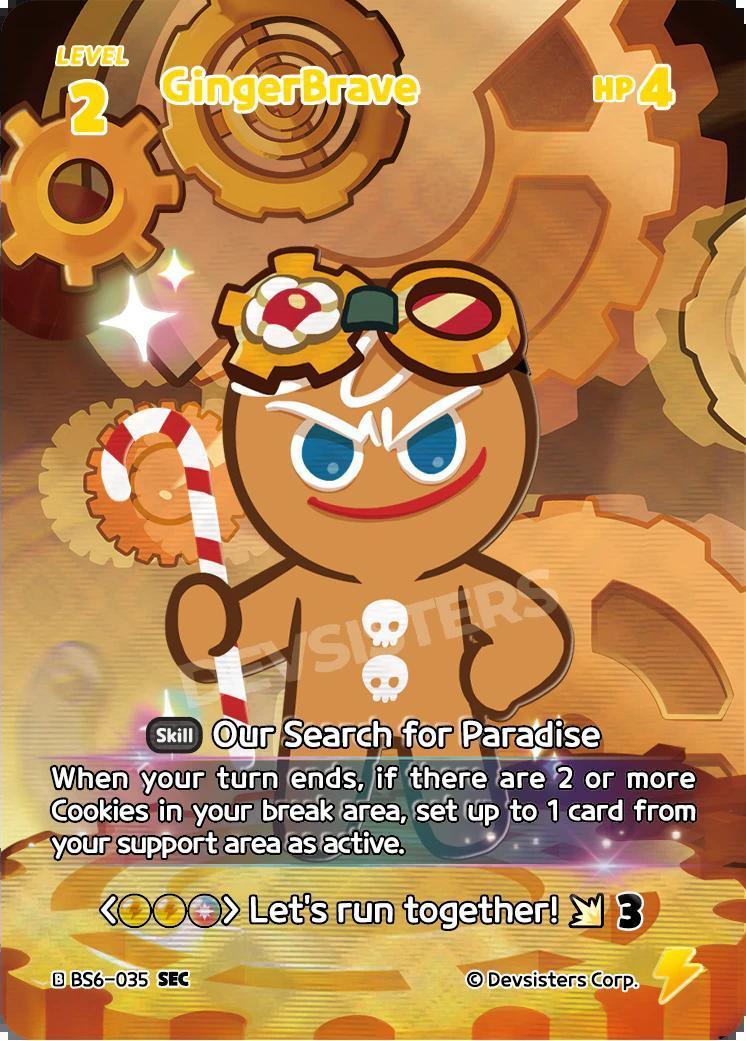 CookieRun TCG - GingerBrave [BS6-035 SEC]