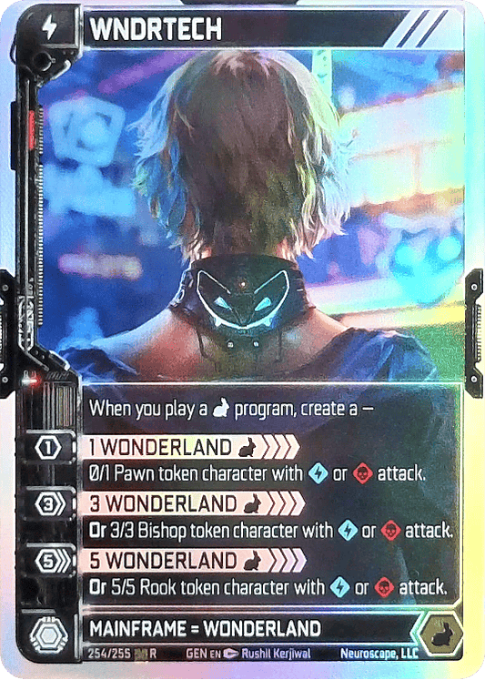 Neuroscape TCG - Wndrtech GEN-254 Foil