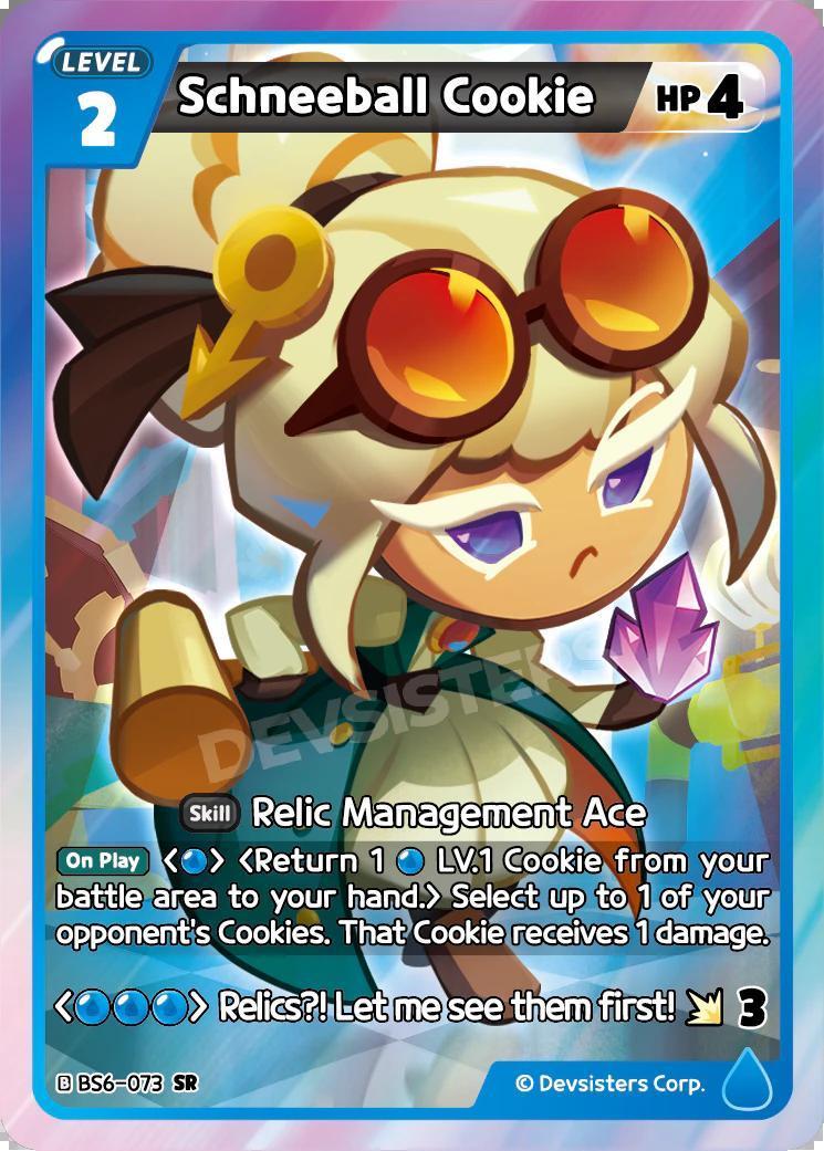 CookieRun TCG - Schneeball Cookie [BS6-073 SR]