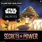 Star Wars: Unlimited Planetary Qualifier — Sealed Format Secrets of Power