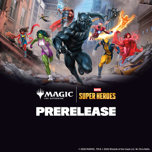 Magic: The Gathering – Marvel's Super Heroes Prerelease Weekend!