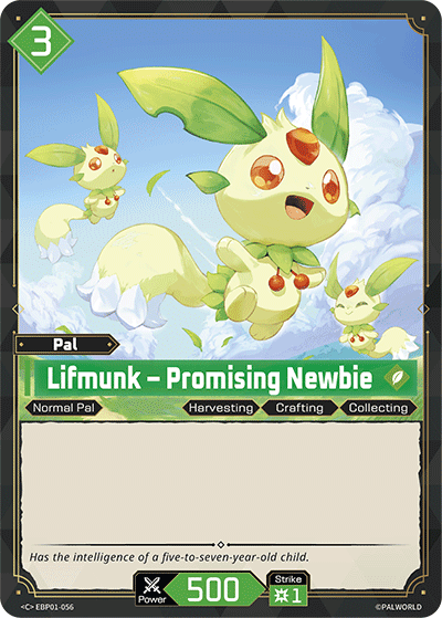 Palworld TCG - Lifmunk – Promising Newbie [EBP01-056C]
