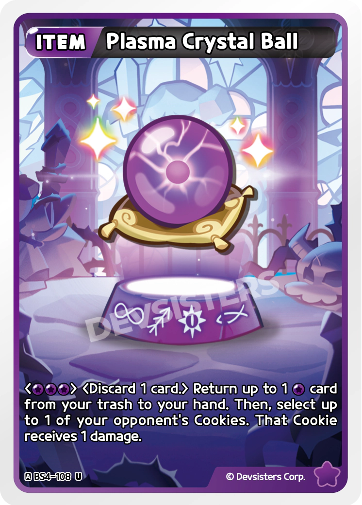 CookieRun TCG - Plasma Crystal Ball [BS4-108 U]