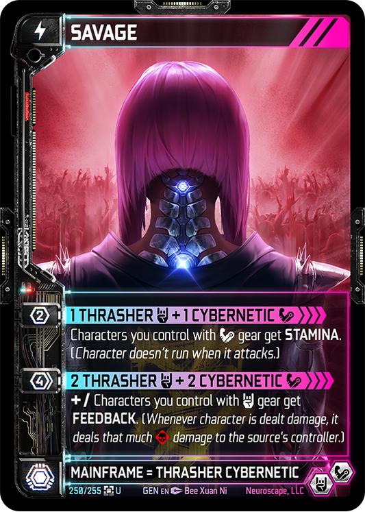 Neuroscape TCG - Savage GEN-250