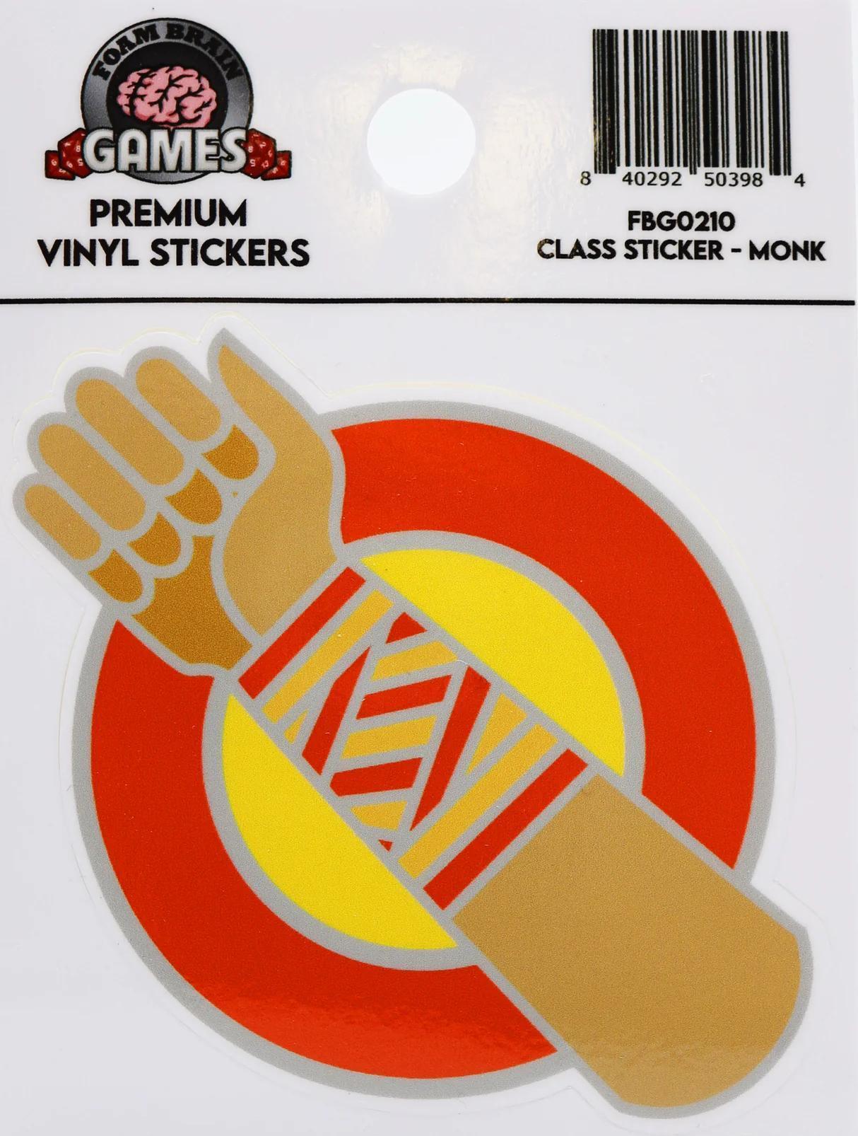 Foam Brain - Class Sticker: Monk