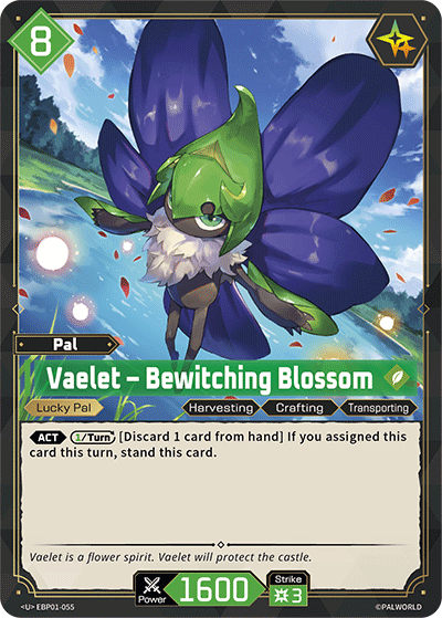 Palworld TCG - Vaelet – Bewitching Blossom [EBP01-055U]