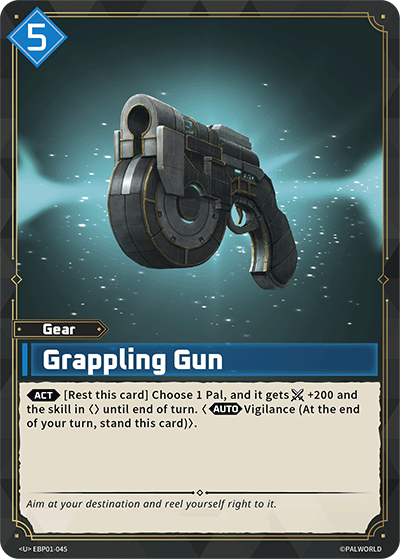 Palworld TCG - Grappling Gun [EBP01-045U]