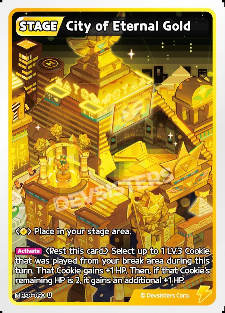 CookieRun TCG - City of Eternal Gold [BS8-050 U]