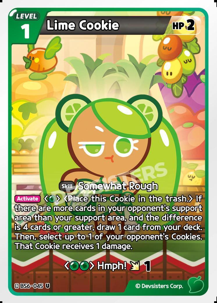 CookieRun TCG - Lime Cookie [BS6-045 U]