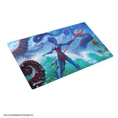 GameGenic - Magic: The Gathering | Reality Fracture Double-sided Playmat - Kiora of Salt and Sand/Kiora of Fire