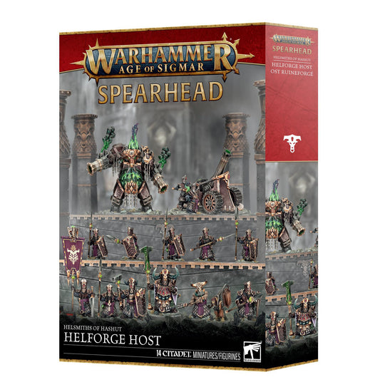 Warhammer Age of Sigmar - Spearhead: Helsmiths of Hashut - Helforge Host