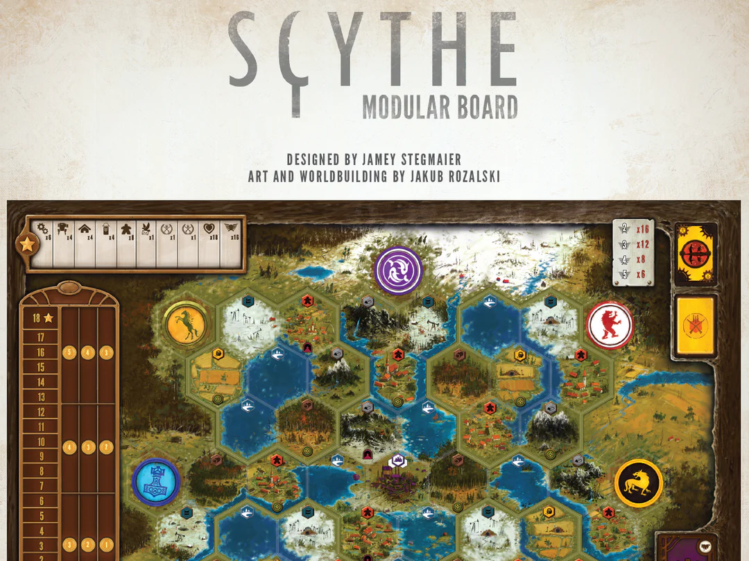 Scythe: Modular Board (Stonemaier Games)