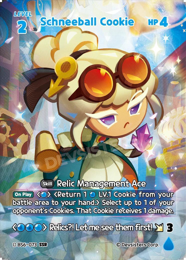CookieRun TCG - Schneeball Cookie [BS6-073 SSR]