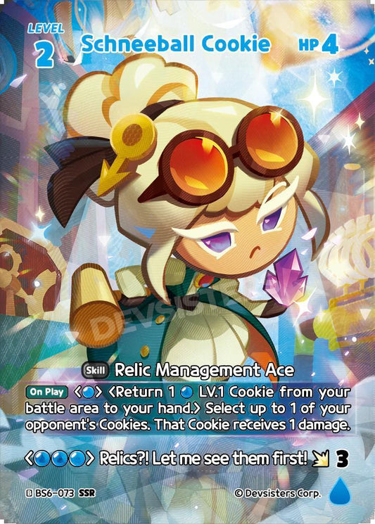 CookieRun TCG - Schneeball Cookie [BS6-073 SSR]