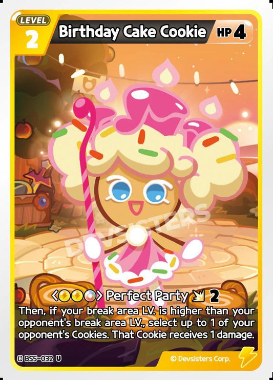 CookieRun TCG - Birthday Cake Cookie [BS5-032 U]