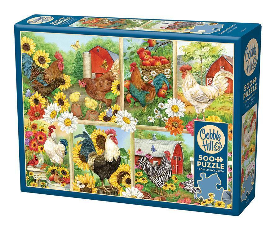 Cobble Hill Puzzles - Cockadoodledoo | 500 Piece