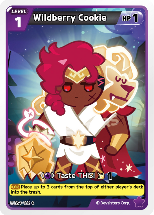 CookieRun TCG - Wildberry Cookie [BS4-102 C]