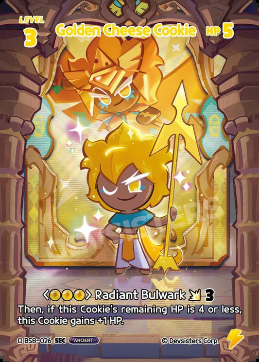 CookieRun TCG - Golden Cheese Cookie [BS8-026 SEC]