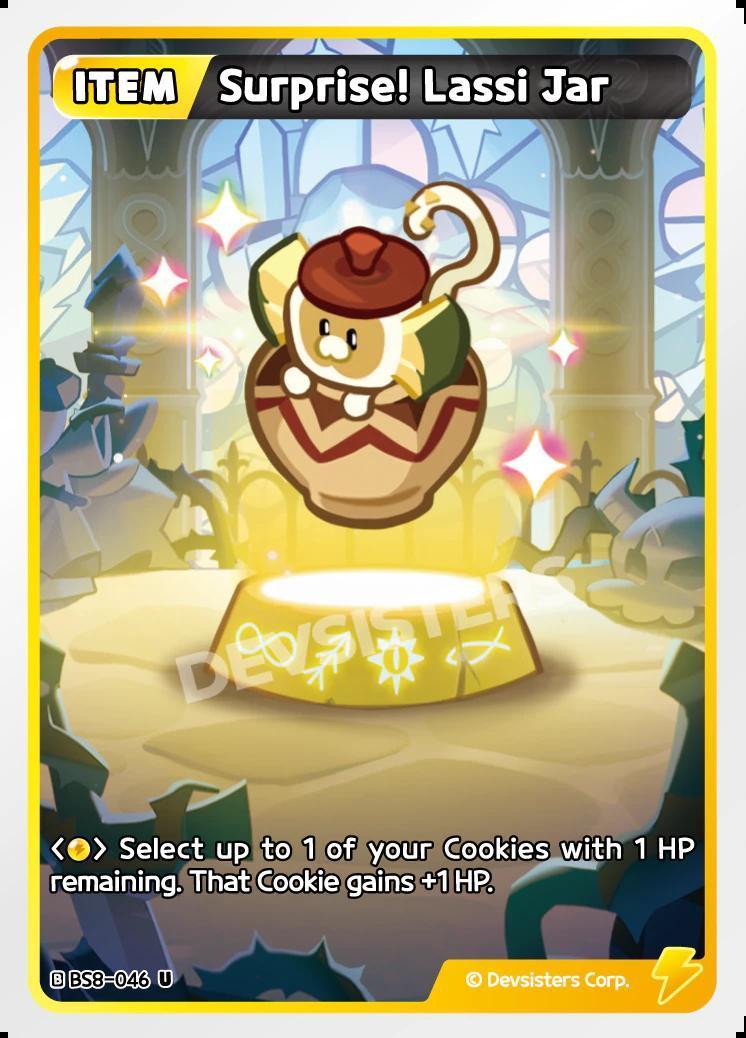 CookieRun TCG - Surprise! Lassi Jar [BS8-046 U]