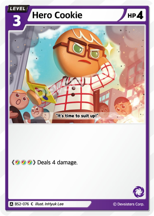 CookieRun TCG - Hero Cookie [BS2-076 C]