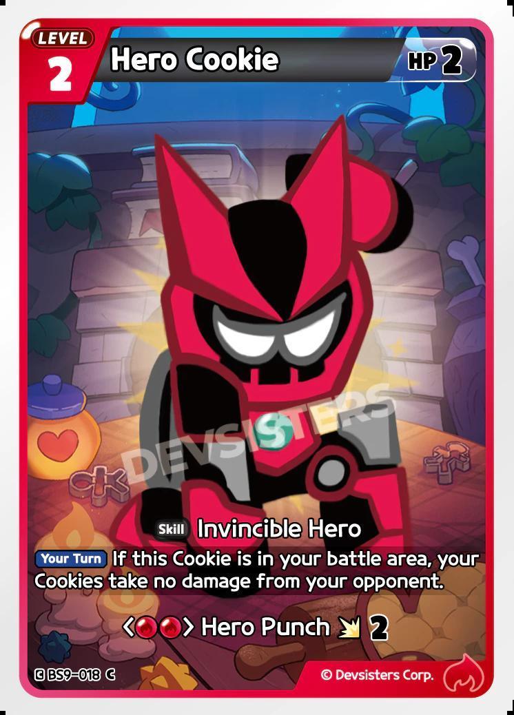 CookieRun TCG - Hero Cookie [BS9-018 C]