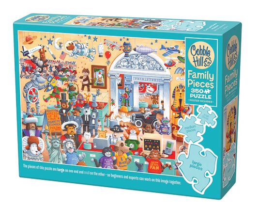 Cobble Hill - Cats and Dogs Museum Puzzle (350 Piece)