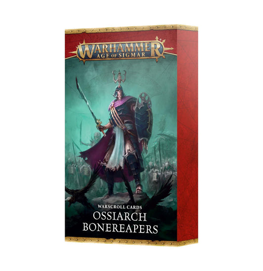 Warhammer Age of Sigmar - Warscroll Cards: Ossiarch Bonereapers (English)