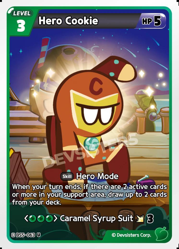 CookieRun TCG - Hero Cookie [BS5-063 U]