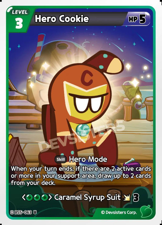 CookieRun TCG - Hero Cookie [BS5-063 U]