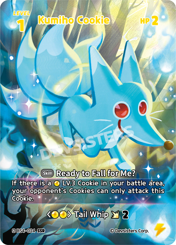 CookieRun TCG - Kumiho Cookie [BS4-024 SSR]